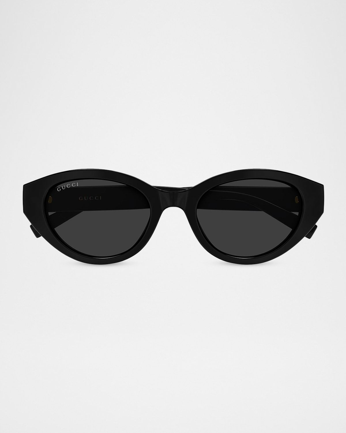52mm Acetate Oval Sunglasses