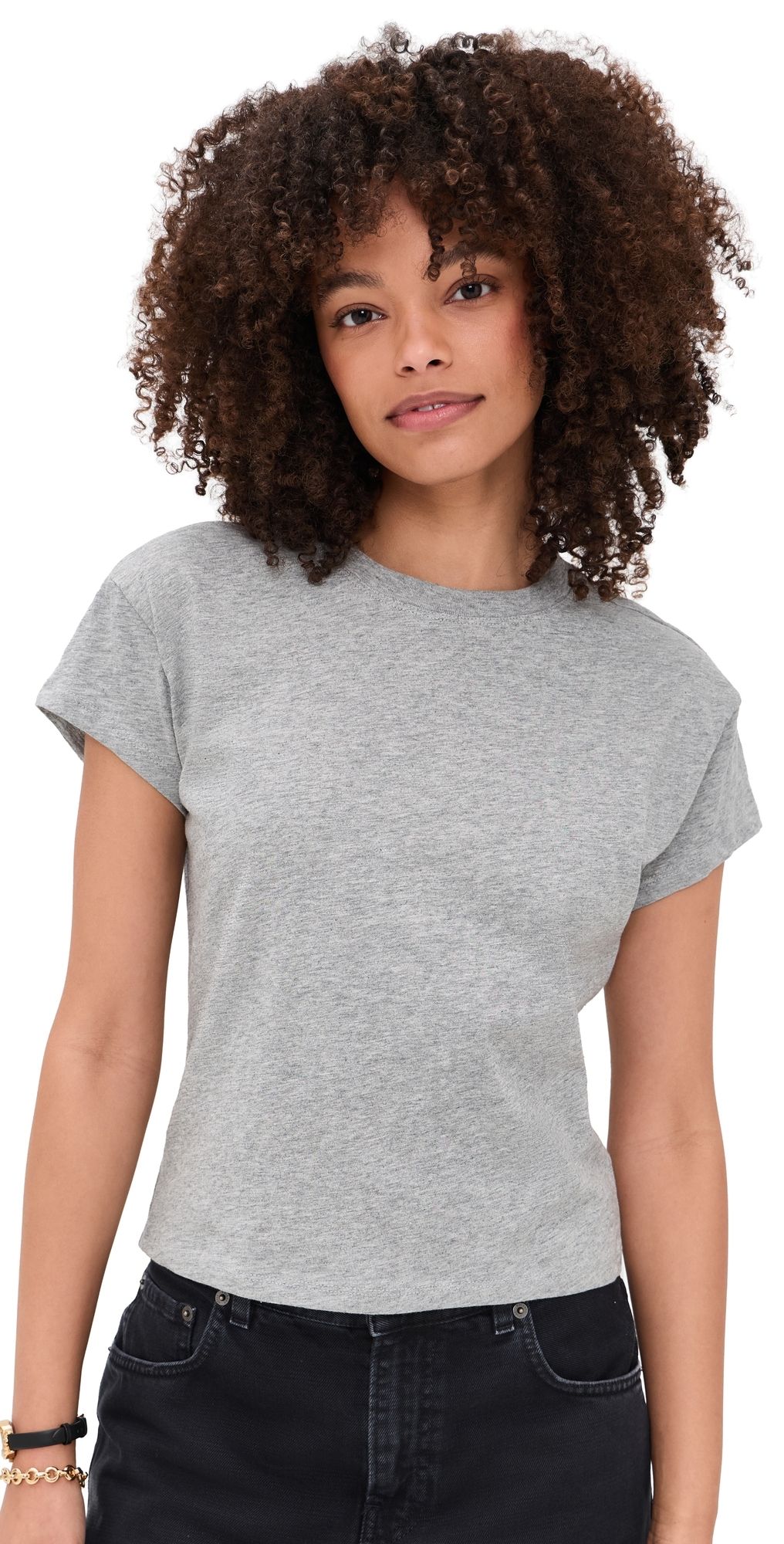 Z Supply Modern Slub Tee Classic Heather Grey XL