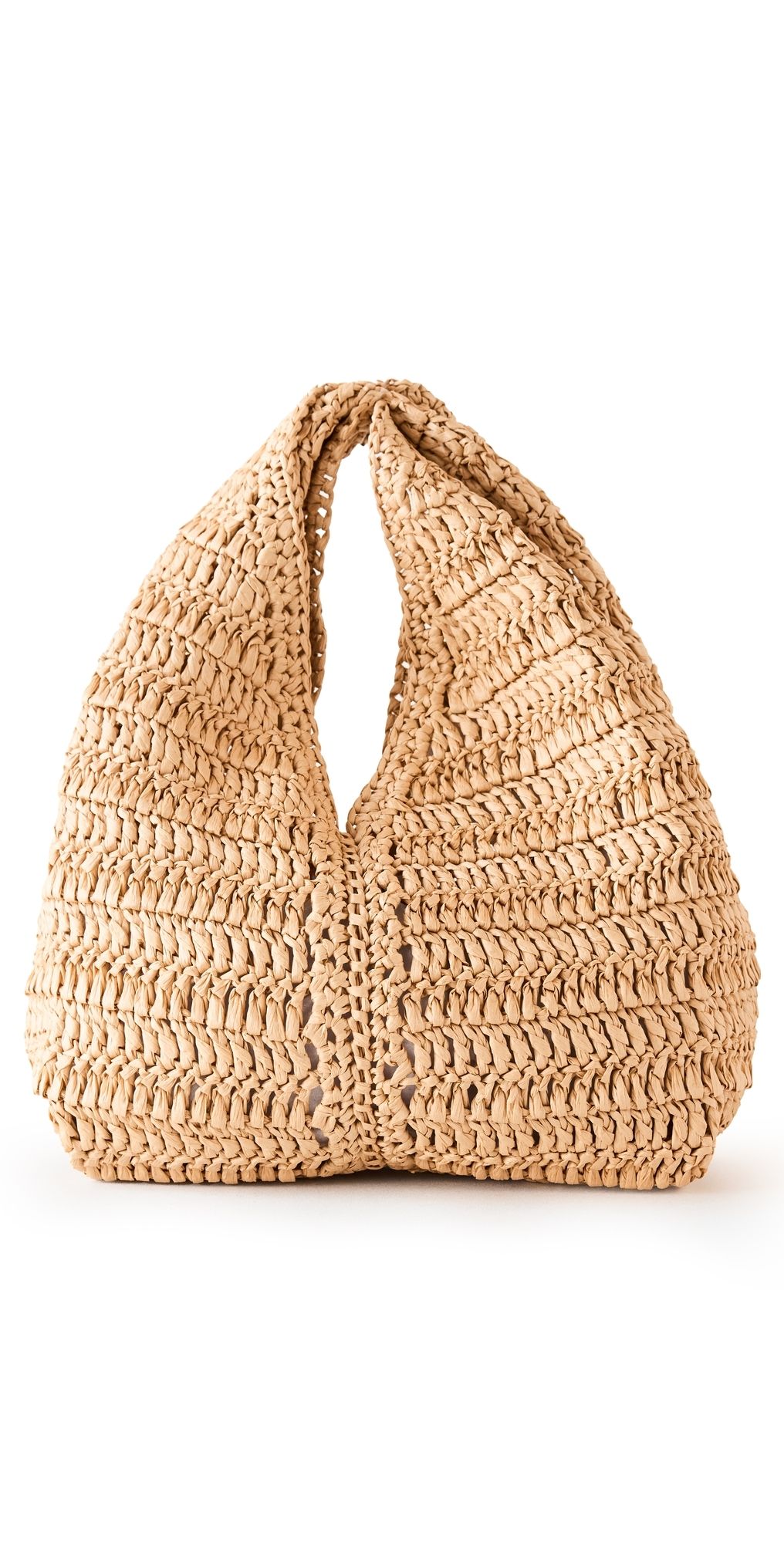 A. L.C. Simone Raffia Bag Desert Palm One Size