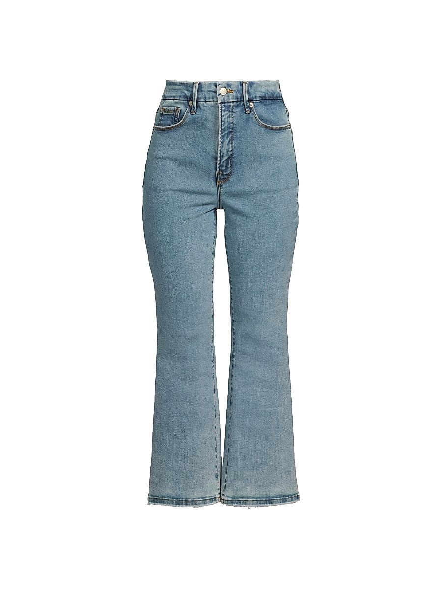 Women's Good Legs Crop Mini Boot Jeans - Blue - Size 15