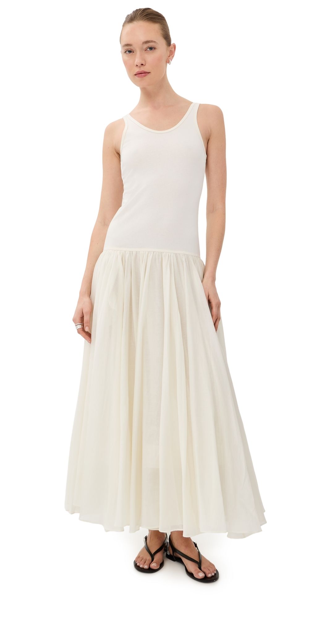 CO Crinoline Double Layer Dress Pearl S