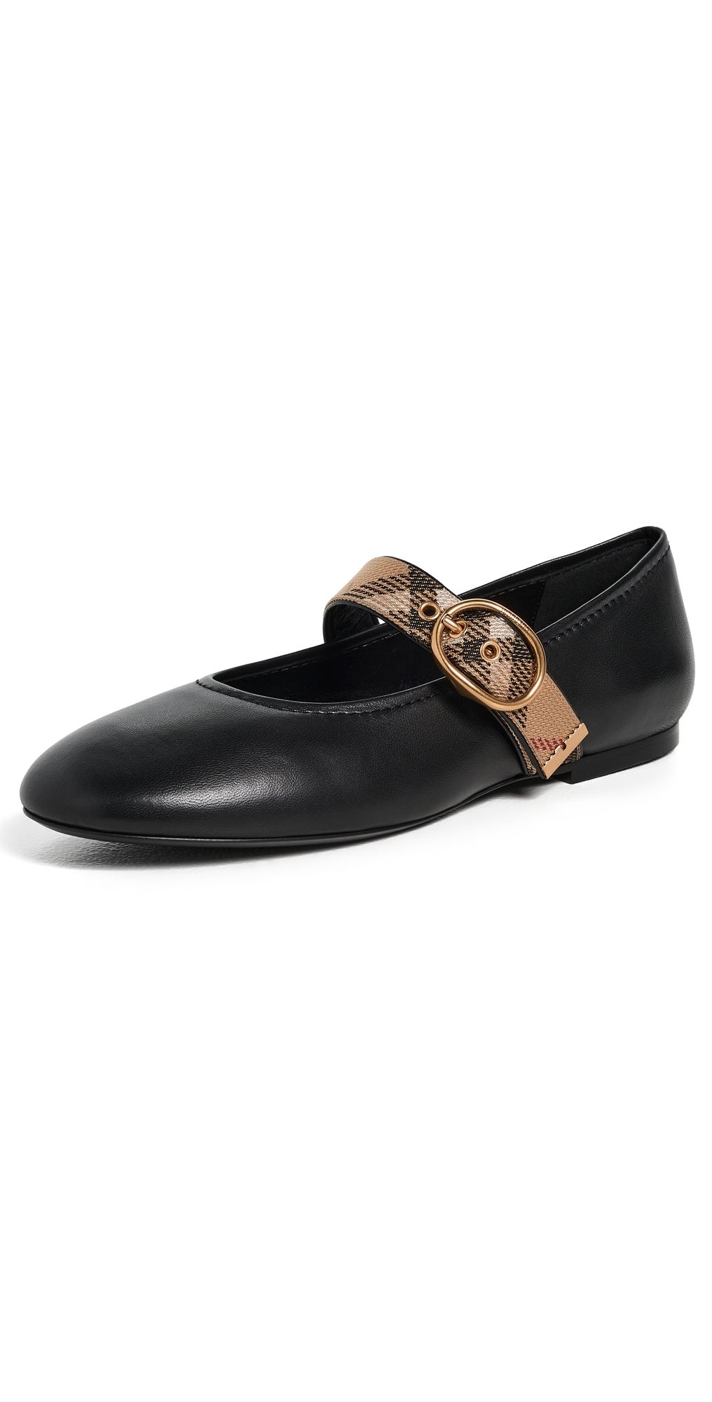 Burberry Robin Ballerina Flats Black 37