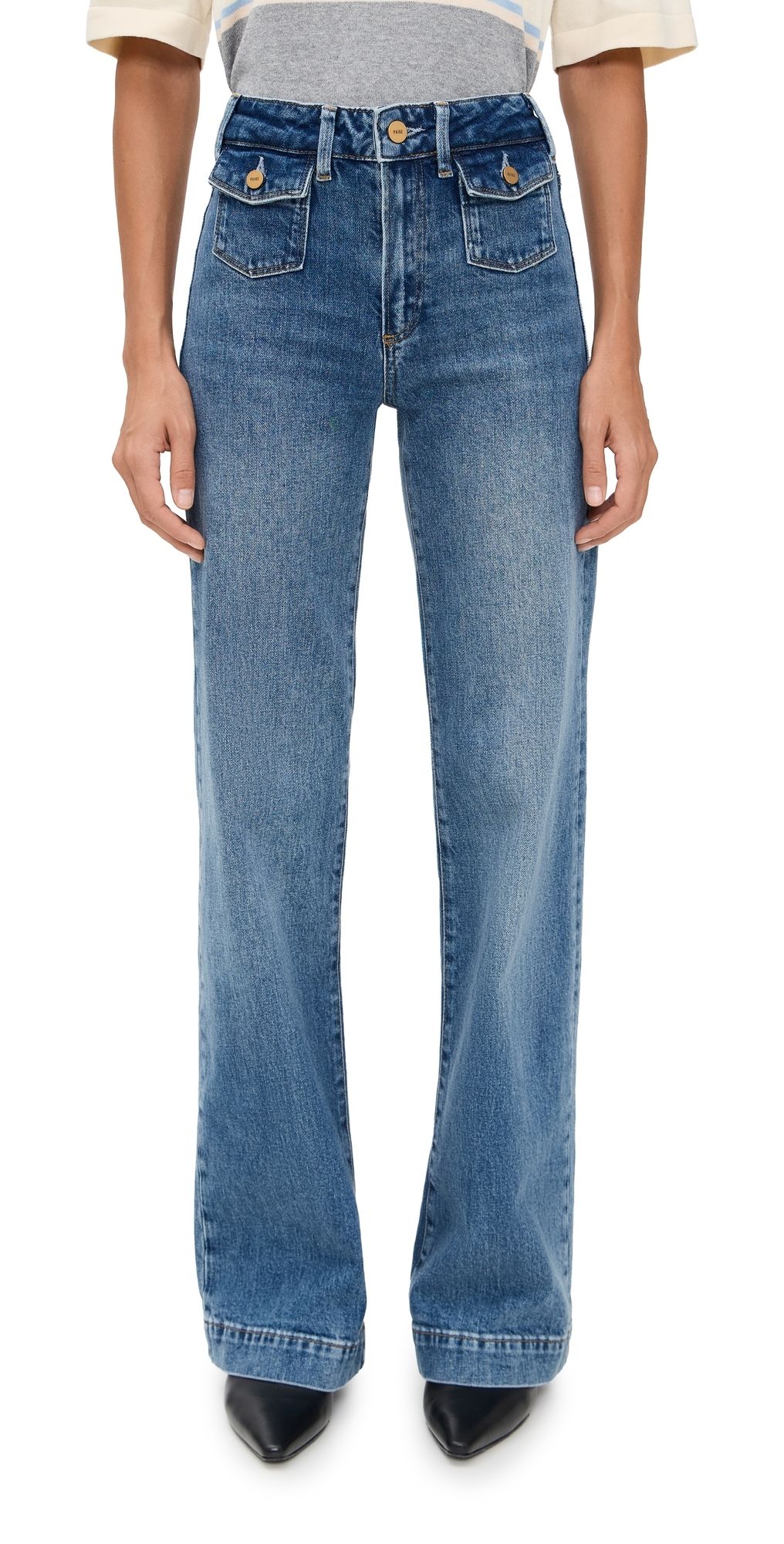 PAIGE Leenah Jeans with Mini Patch Pockets Coventry 31