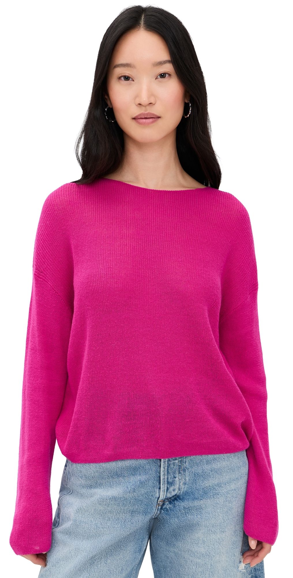 American Vintage Liucity Sweater Fuchsia Fluo M/L