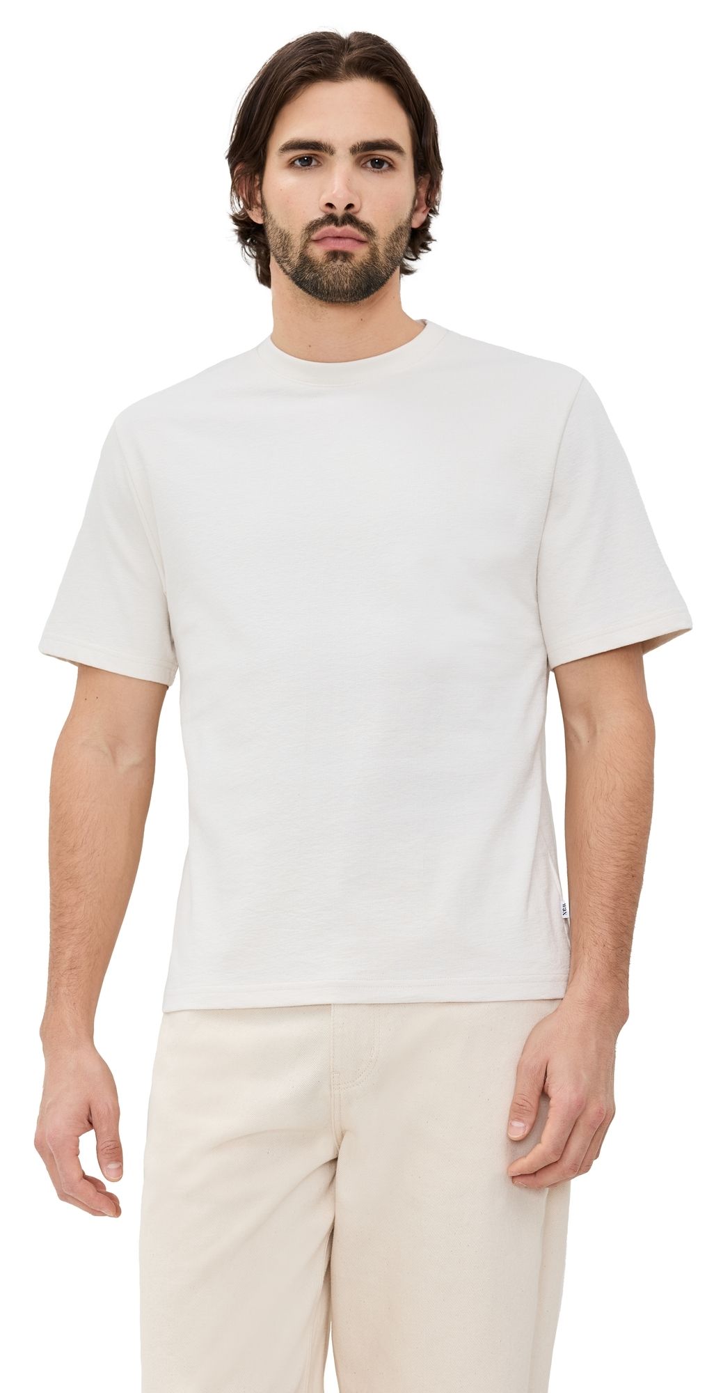 Wax London Dean Tee Ecru XXL