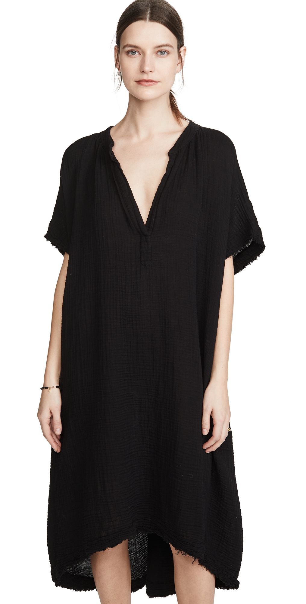 9seed Tunisia Cover Up Black One Size