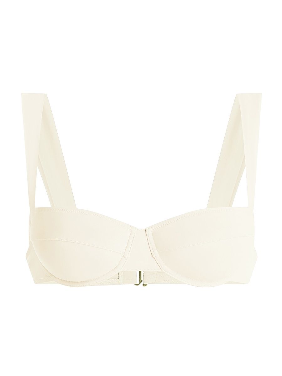 Women's Athens Balconette Bikini Top - Cream - Size Medium