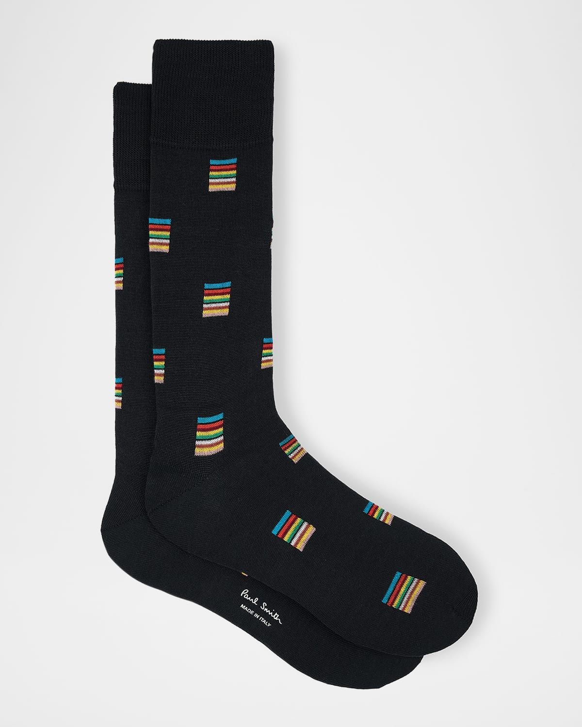 Men & apos;s Jonas Signature Stripe Block Crew Socks