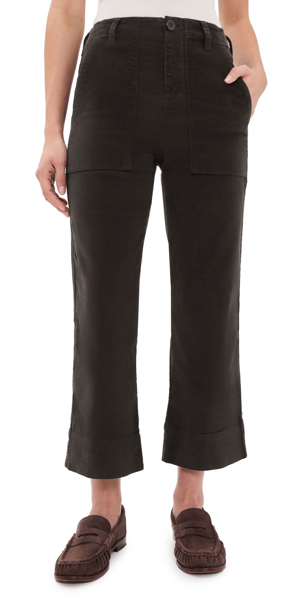 Velvet Vera Corduroy Pants Dark Chocolate 8