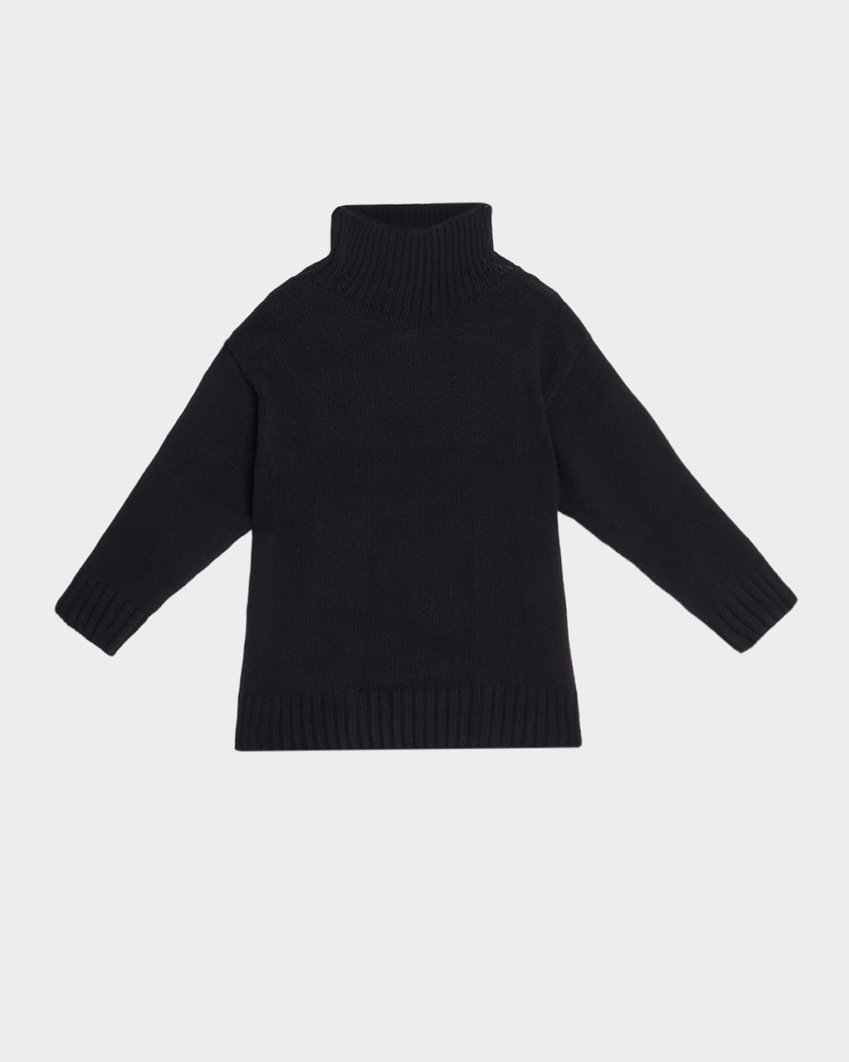 Wool-Cashmere Turtleneck Sweater