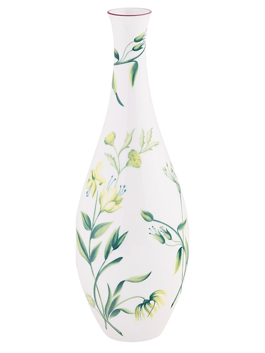 Florenza Porcelain Vase - Green White