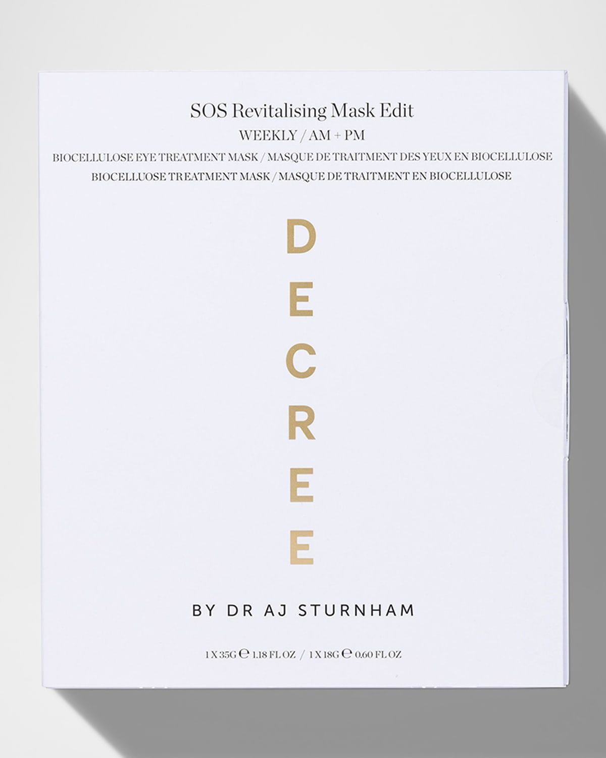 SOS Revitalising Mask Edit