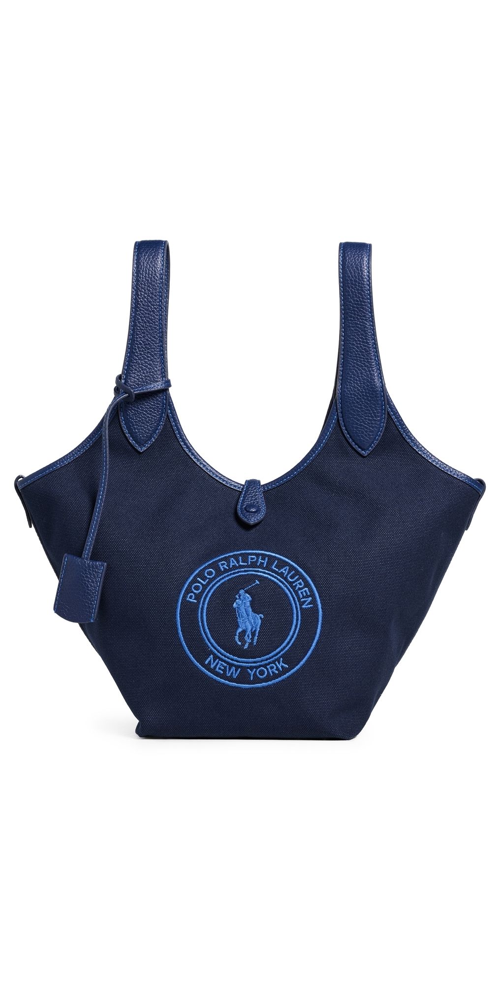 Polo Ralph Lauren Polo Canvas Medium Tote Newport Navy One Size