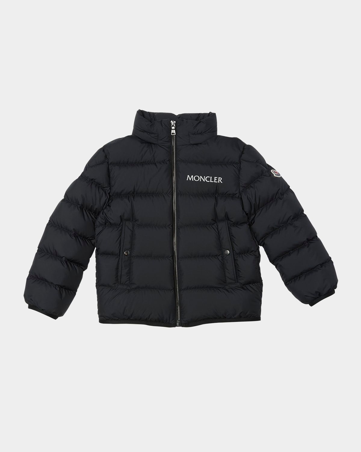 Boy & apos;s Bajan Airsoft Hooded Zip-Front Down Jacket