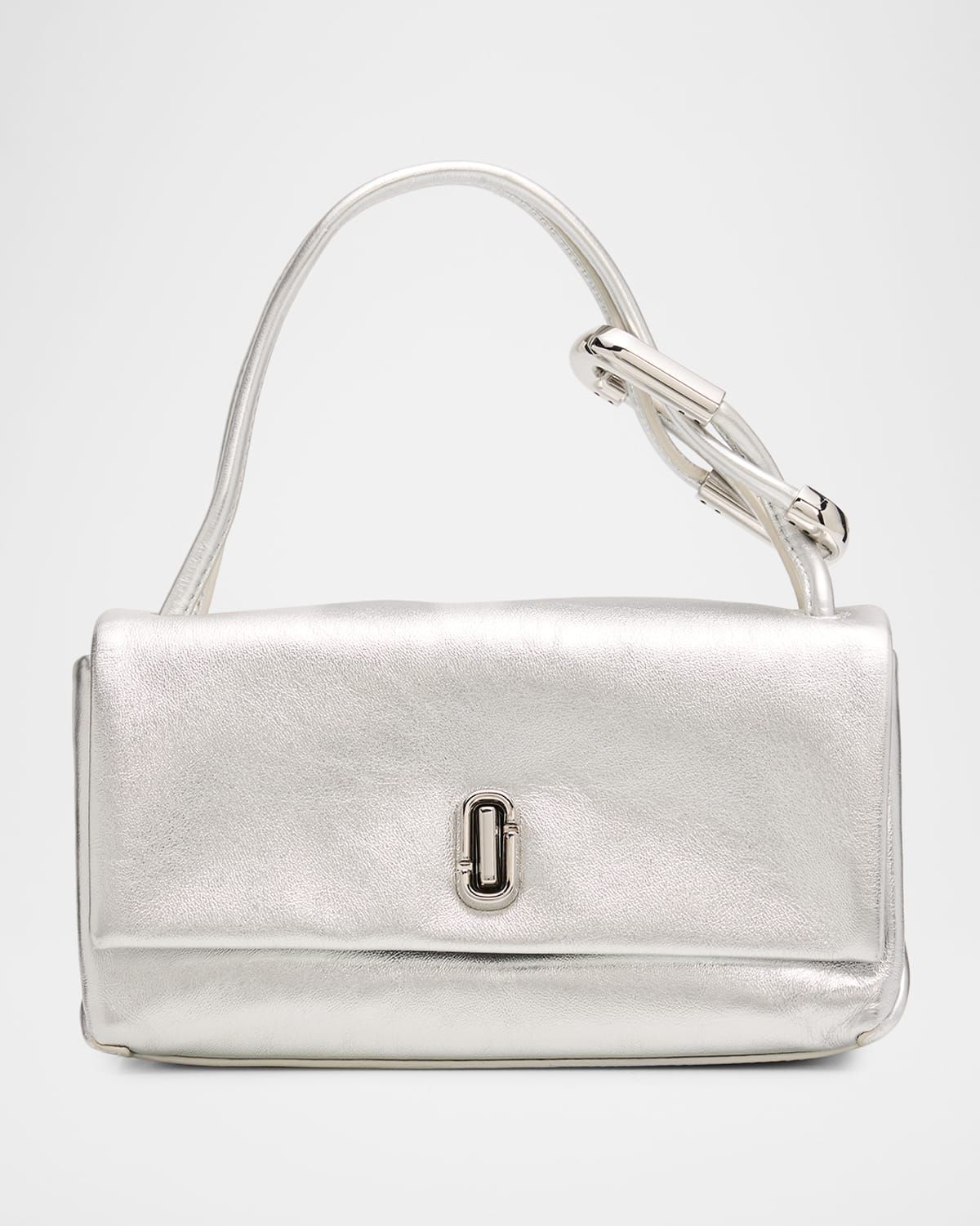The Metallic Mini Dual Top-Handle Bag