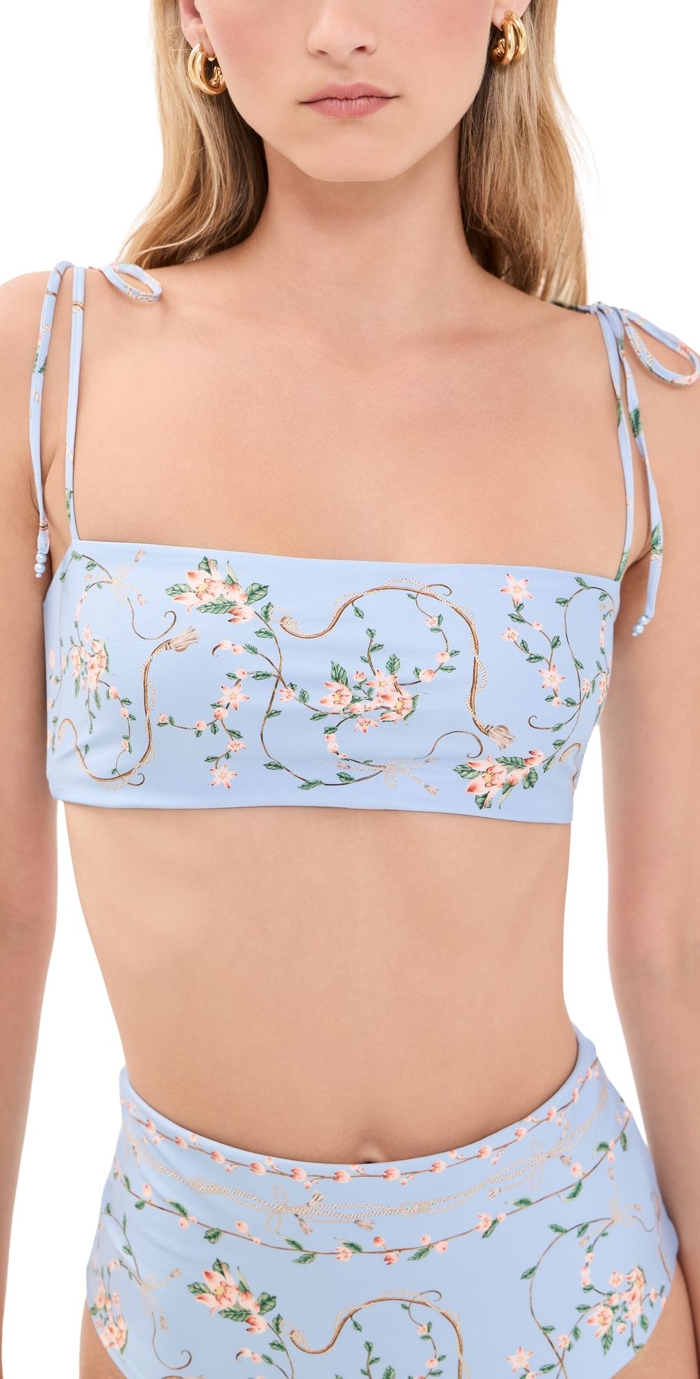 Agua by Agua Bendita Primavera Navegante Bikini Top Multicolor S