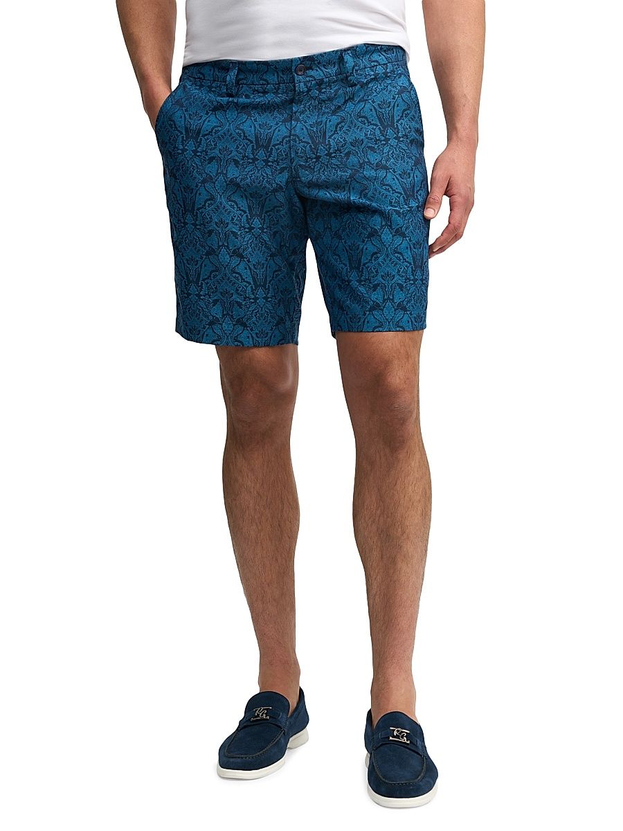 Men's Highland Woven Shorts - Blue - Size 40