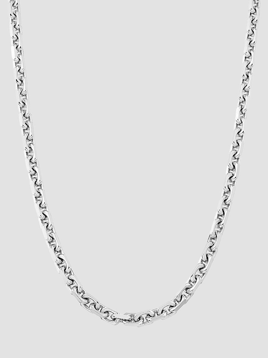 Men's Captain Link Chain in Sterling Silver - Silver