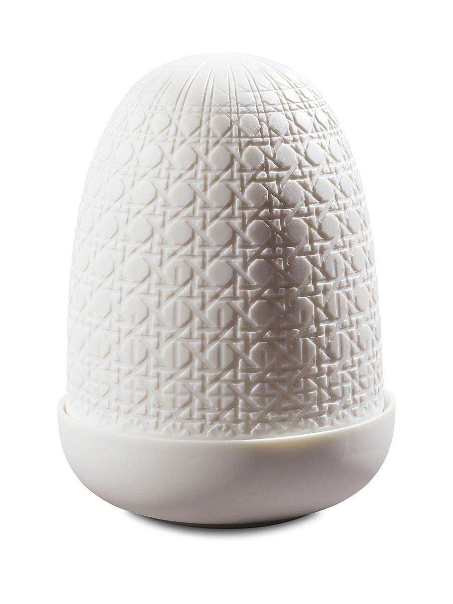 Dome Wicker Table Lamp