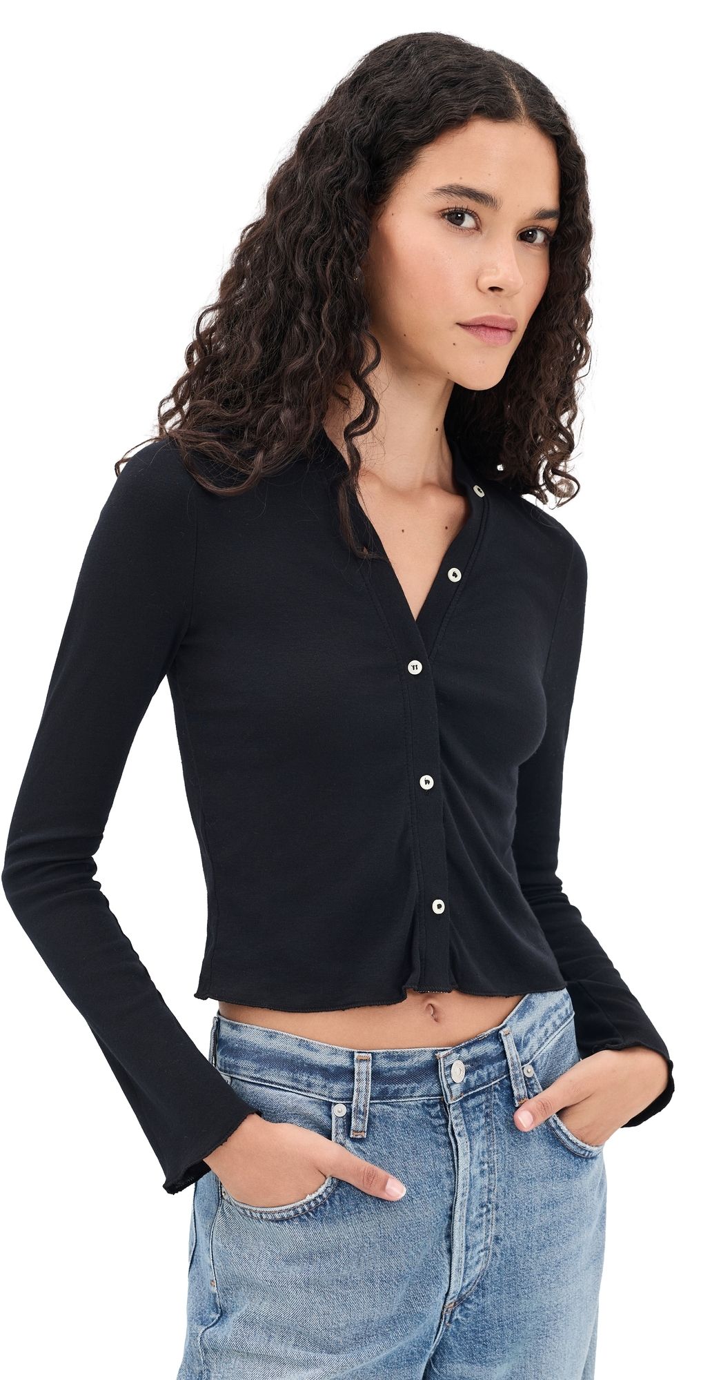 ASHER Chelsea Cardigan Black S