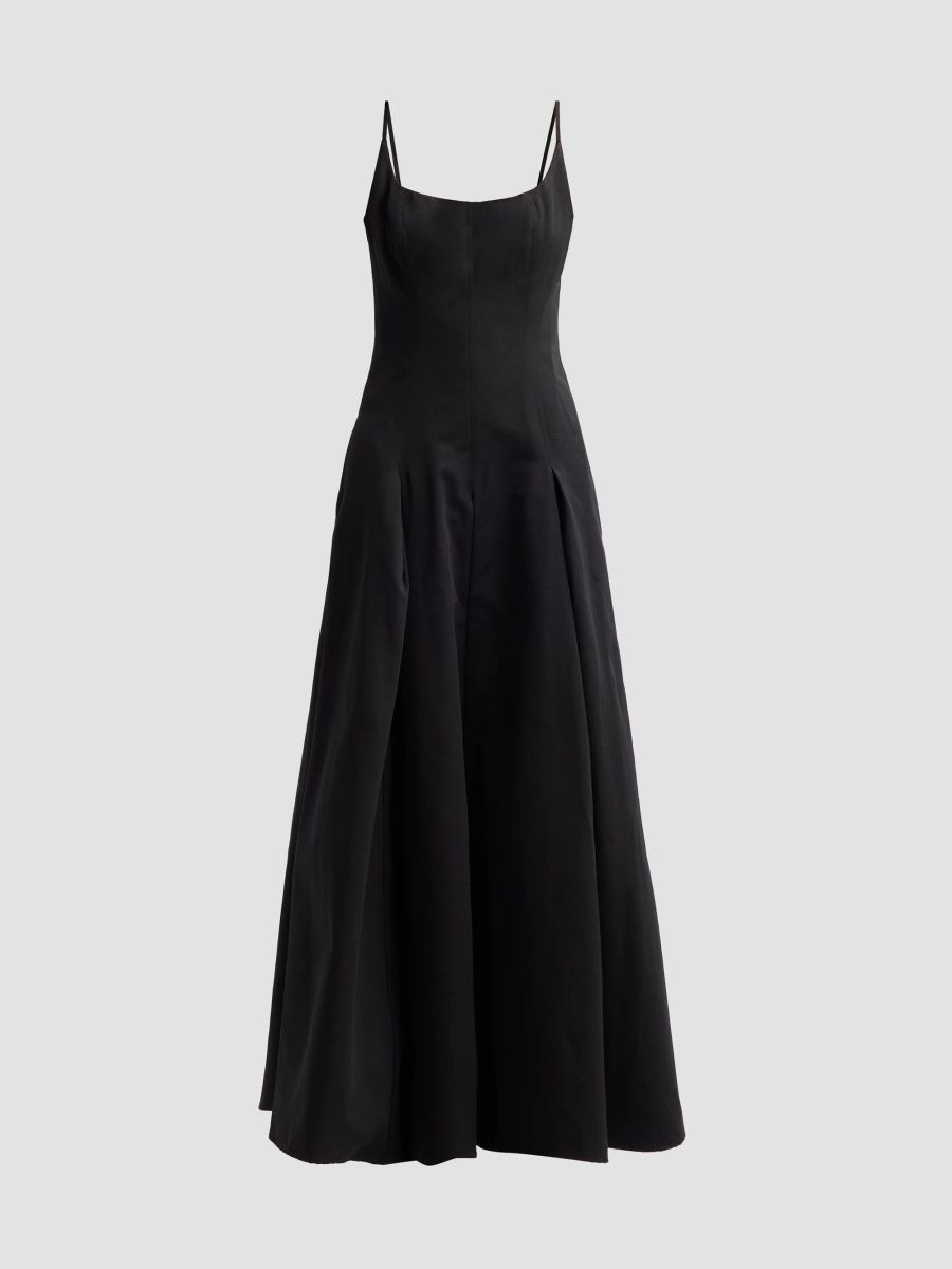 Staud Women's Jill Maxi Dress - Black - Size 00