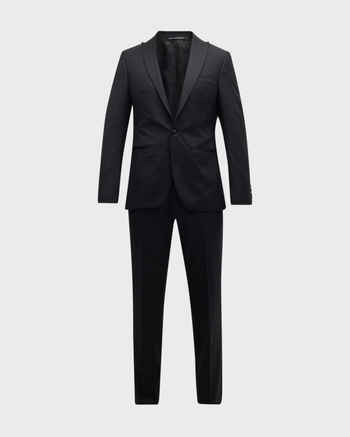 Men & apos;s Wool Peak-Lapel Tuxedo