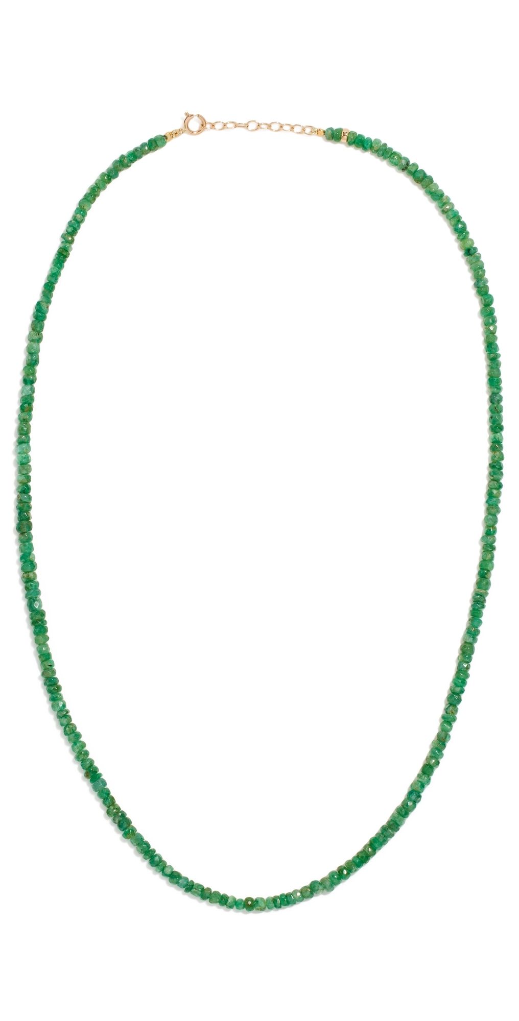 JIA JIA May Emerald Beaded Necklace Emerald One Size