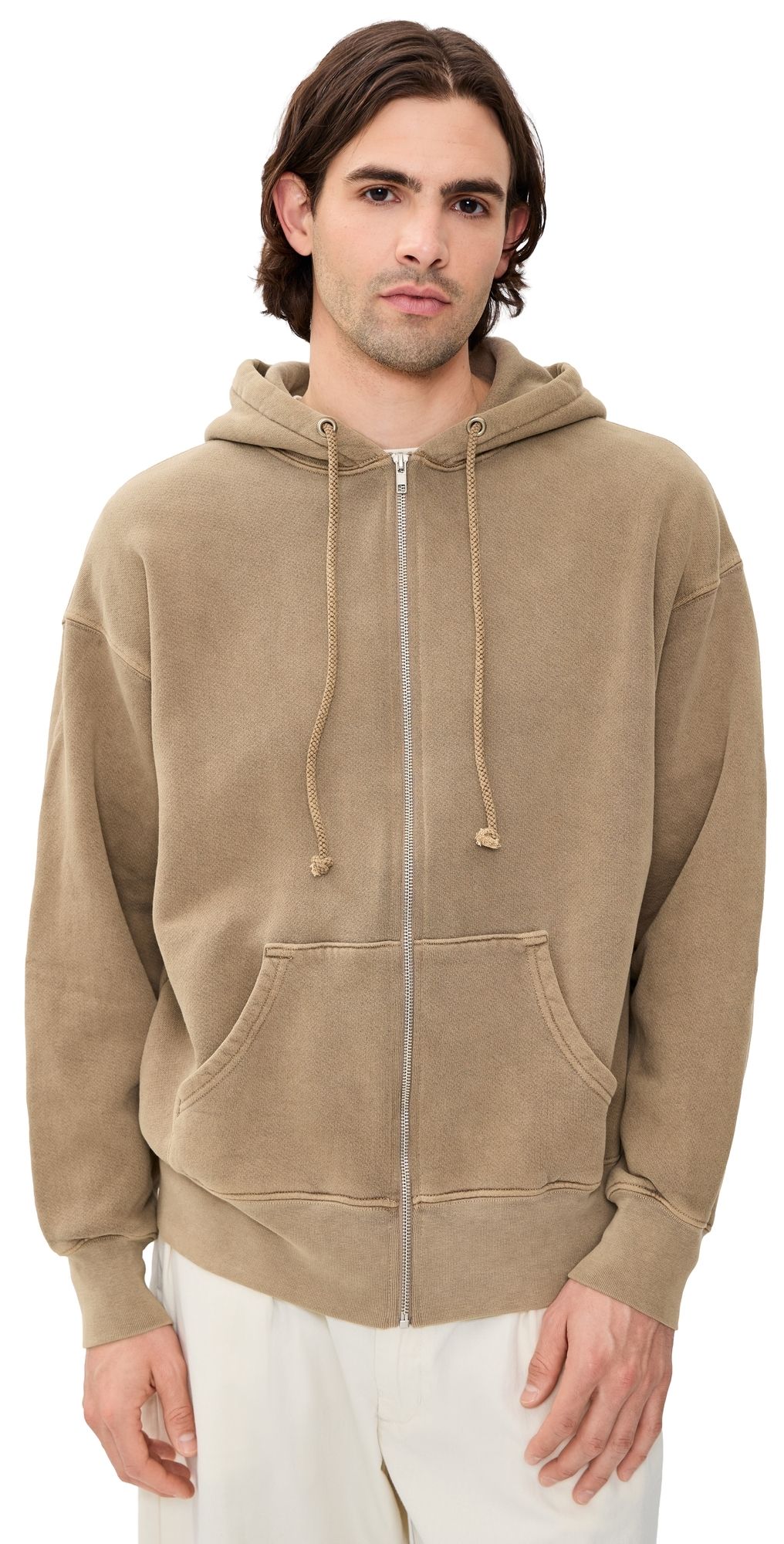 ASHER Isaac Zip Hoodie Vintage Mushroom M