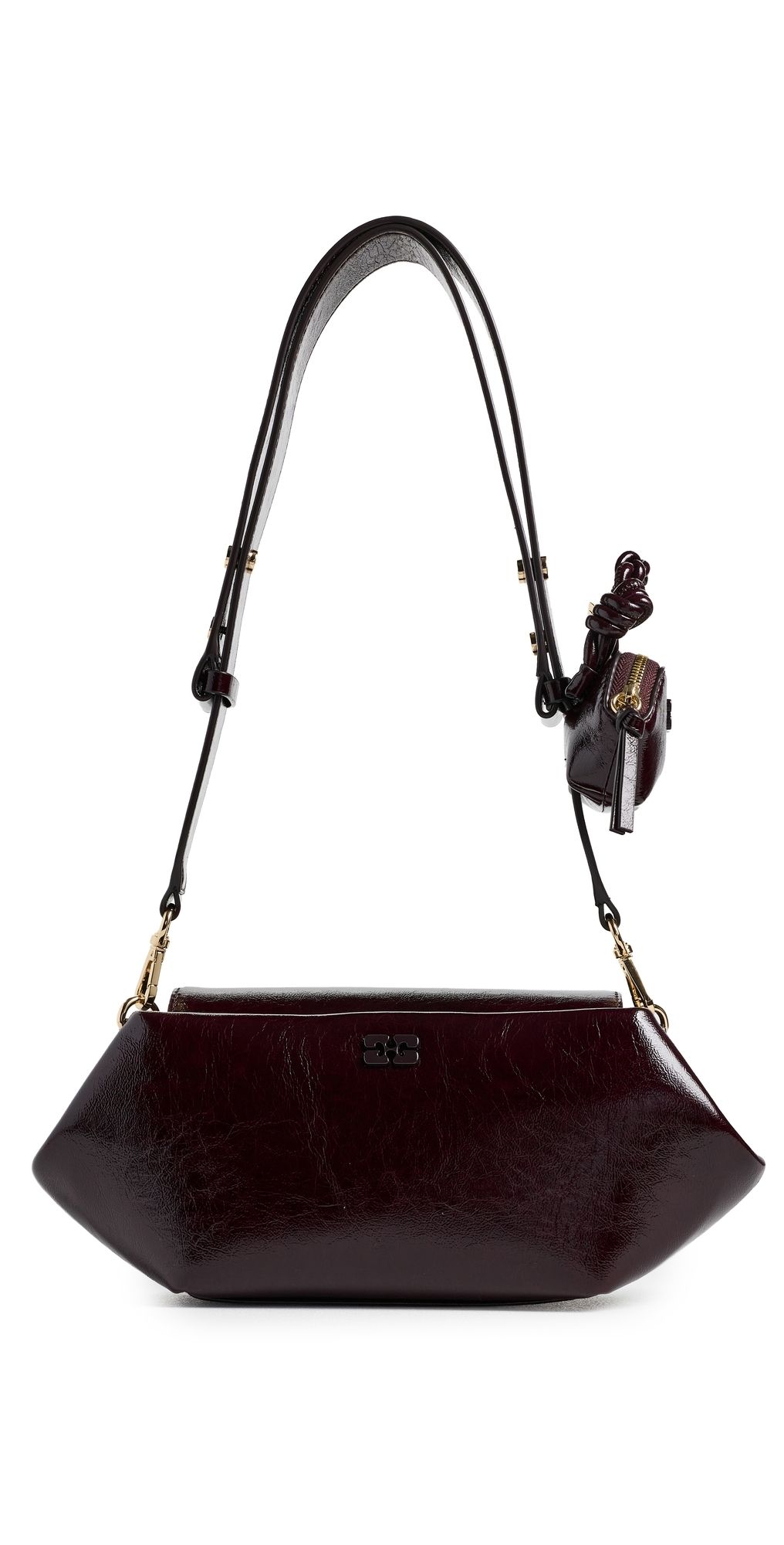 GANNI Bou East/West Deep Shine Bag Demitasse One Size