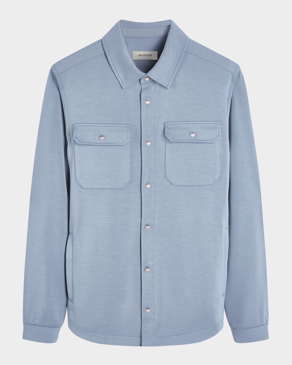 Men & apos;s Soft Knit Shirt Jacket