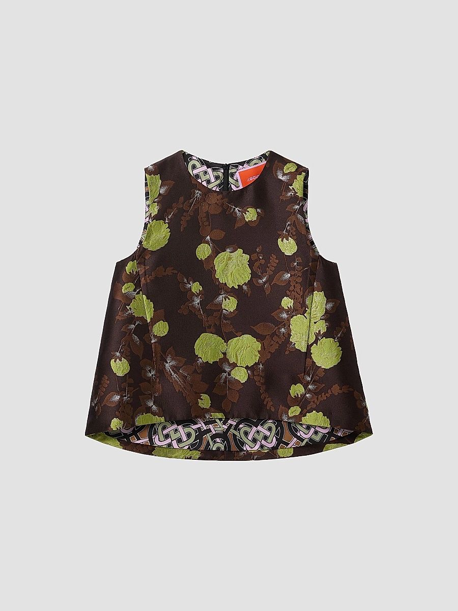 Women's La Scala Top - Devon Brown - Size 8