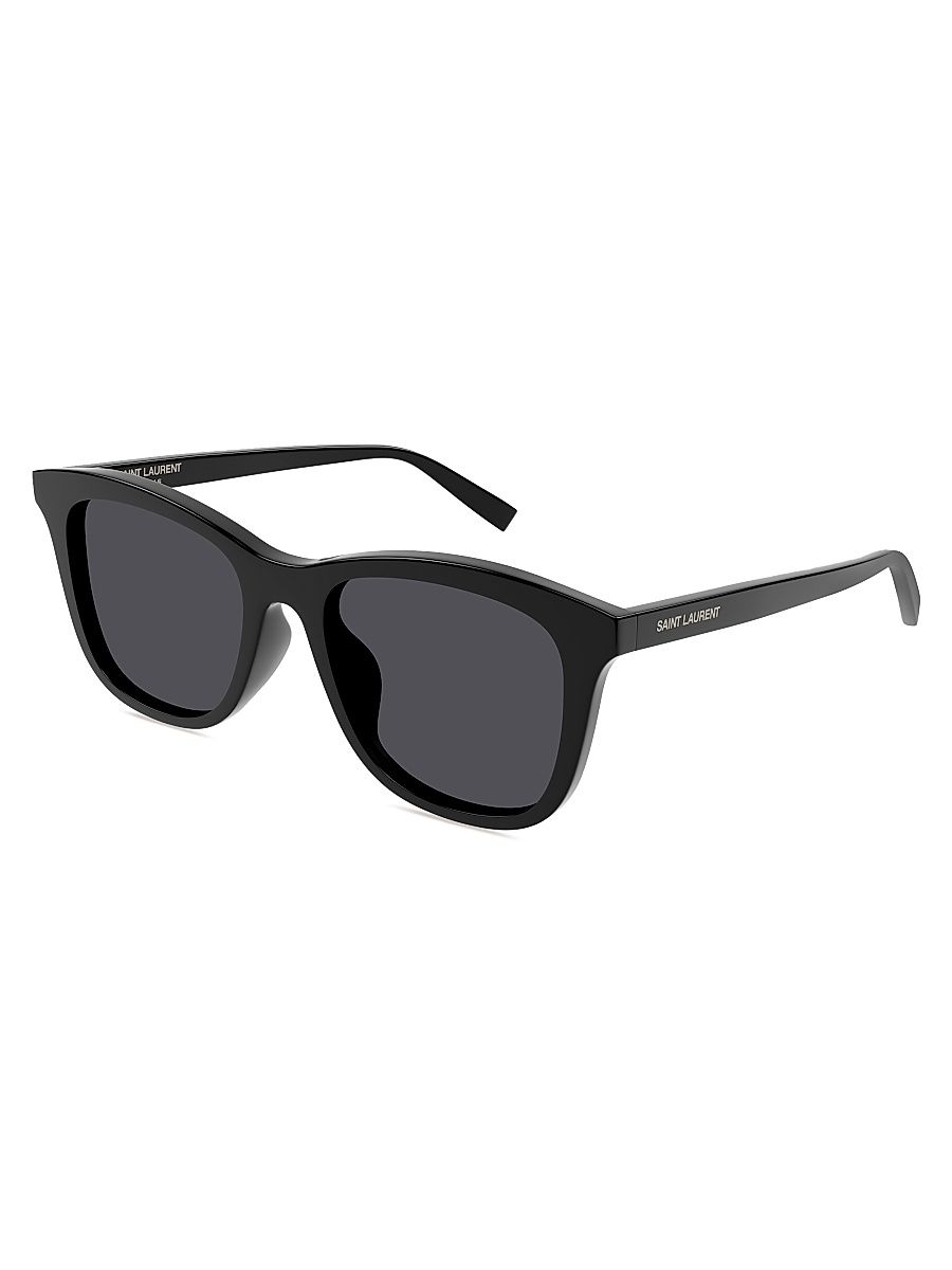 Women's Essential 53MM Square Sunglasses - Black