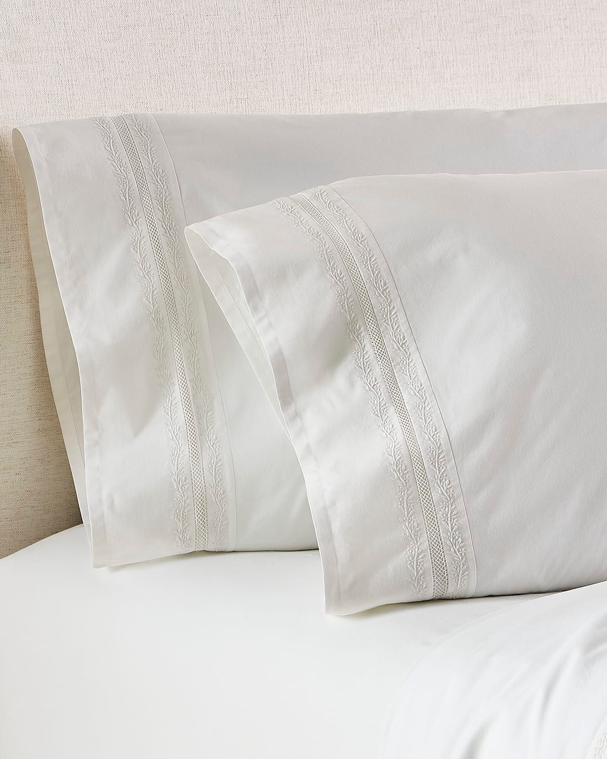 Miriah 200 Thread Count Percale Standard Pillowcase