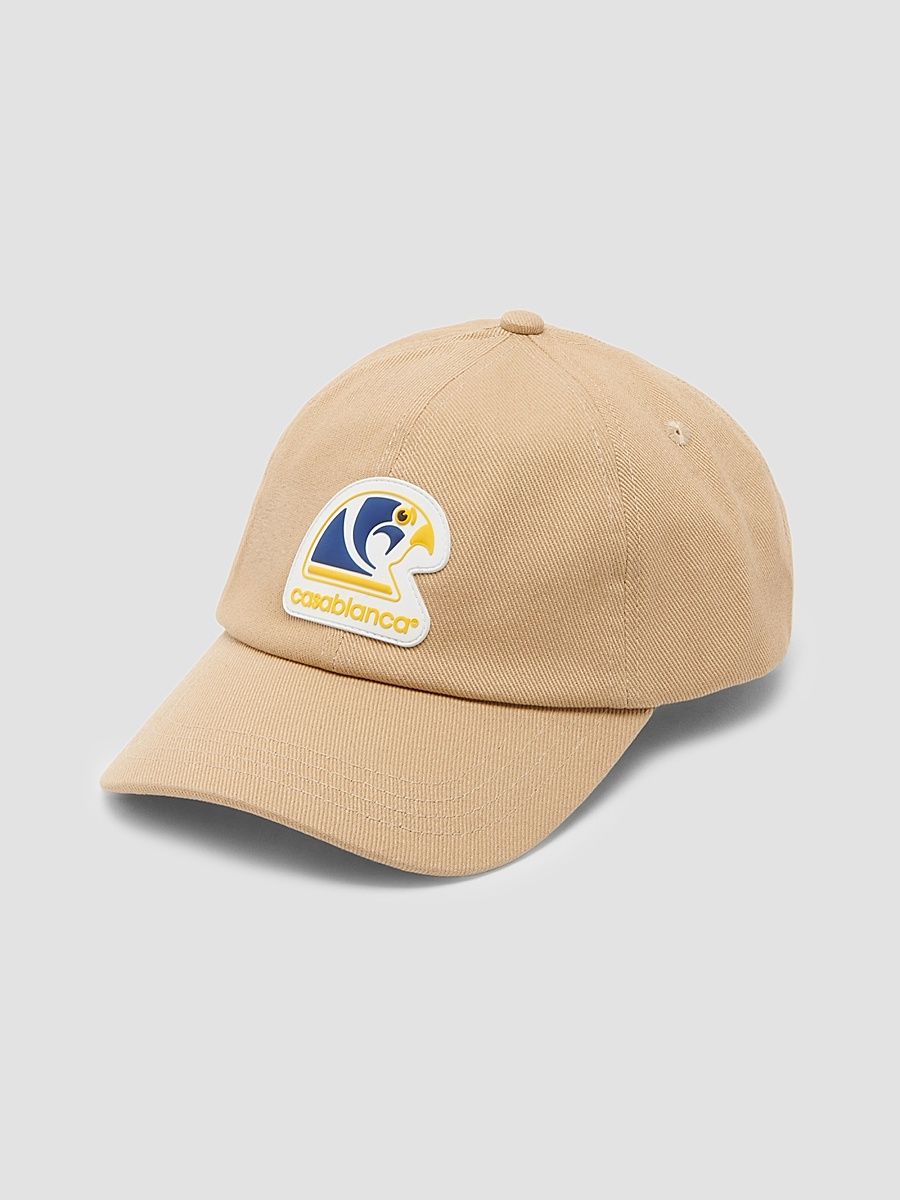 Men's Hotel Emblem Baseball Cap - Beige