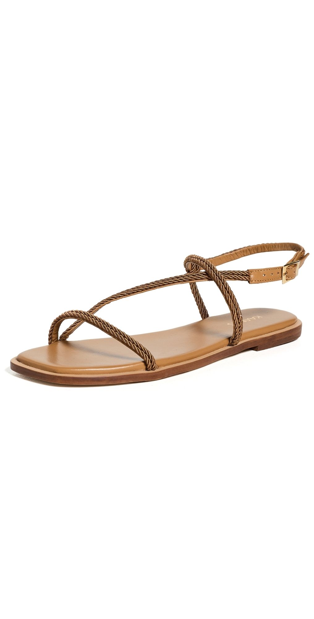 KAANAS Alaya Sandals Coffee 6