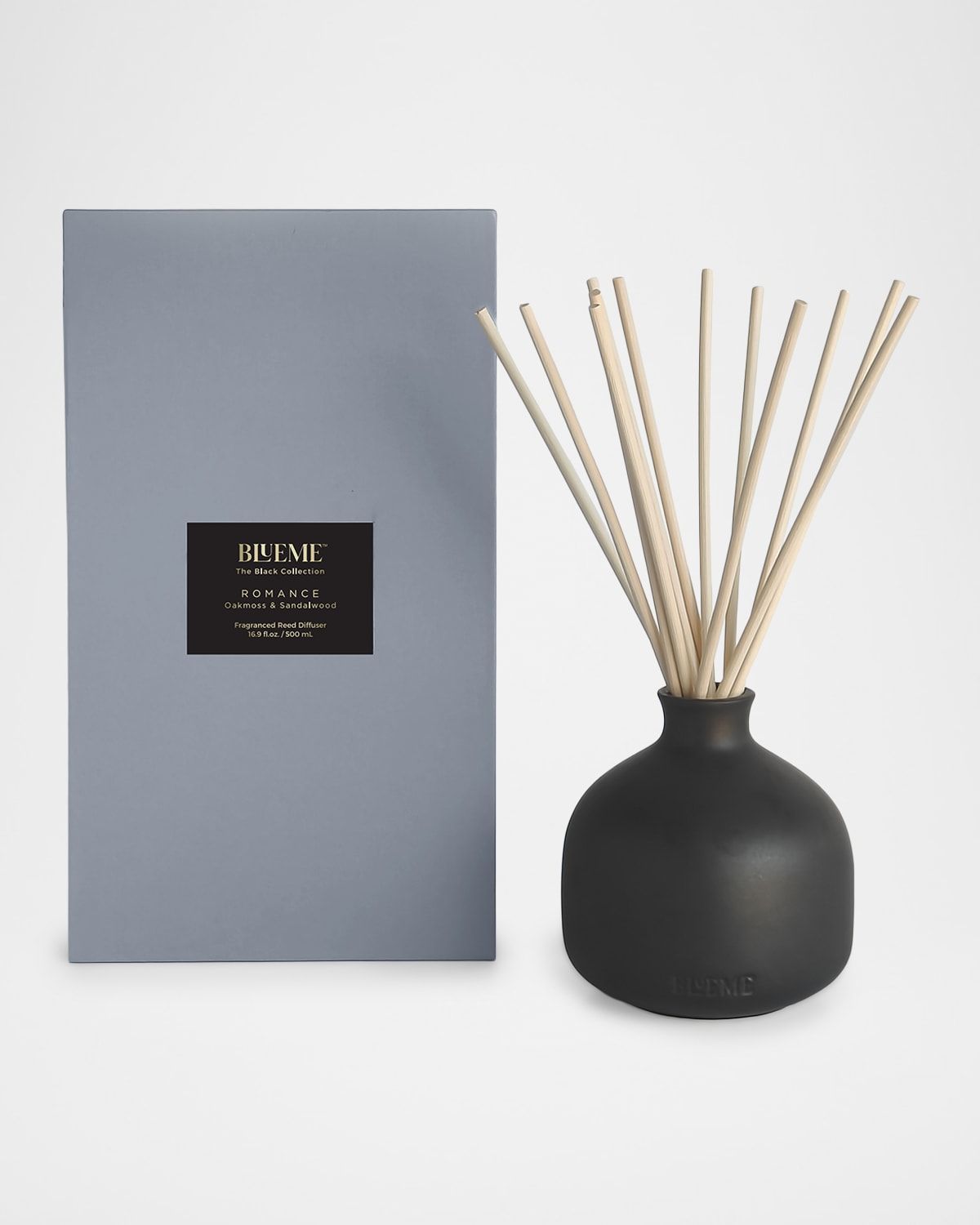 BLK Romance Large Fragrance Reed Diffuser - Oakmoss & Sandalwood