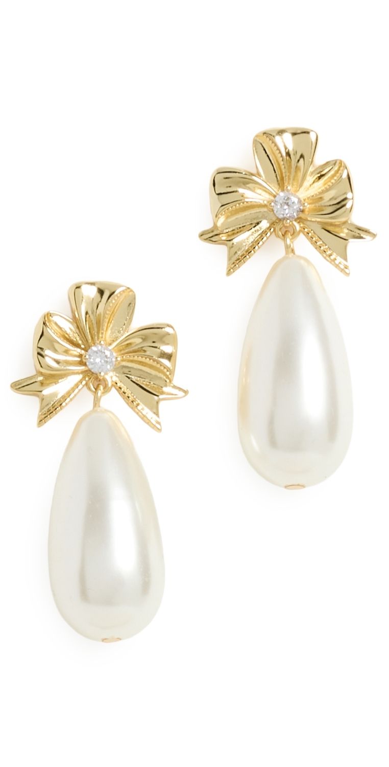 SHASHI Crawford Earrings Gold One Size