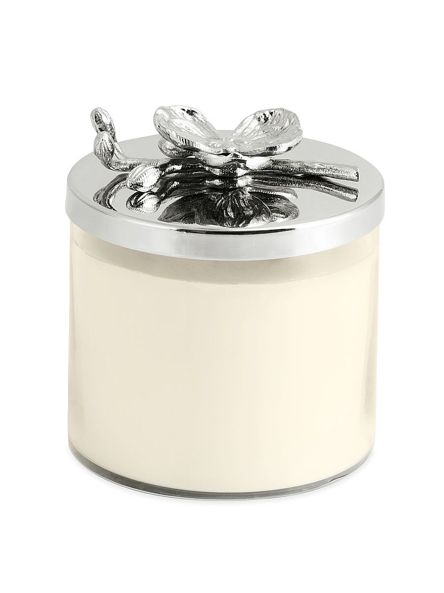 White Orchid Scented Candle