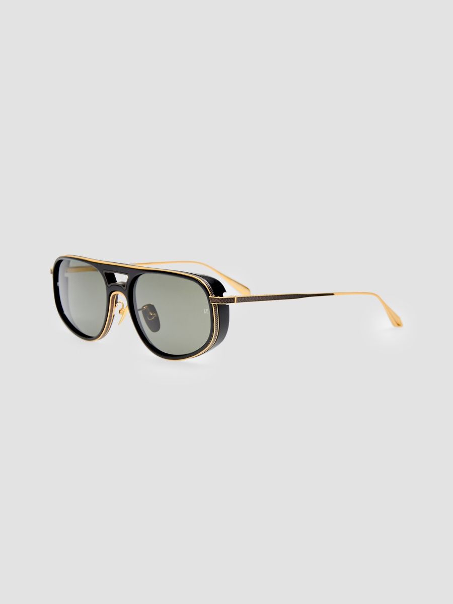 Women's Calder 54MM Aviator Sunglasses - Black