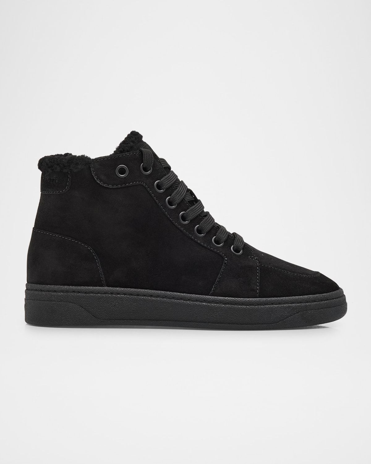 Men & apos;s GZ 94 Scarpa Suede Shearling-Lined Zip-Up Sneakers
