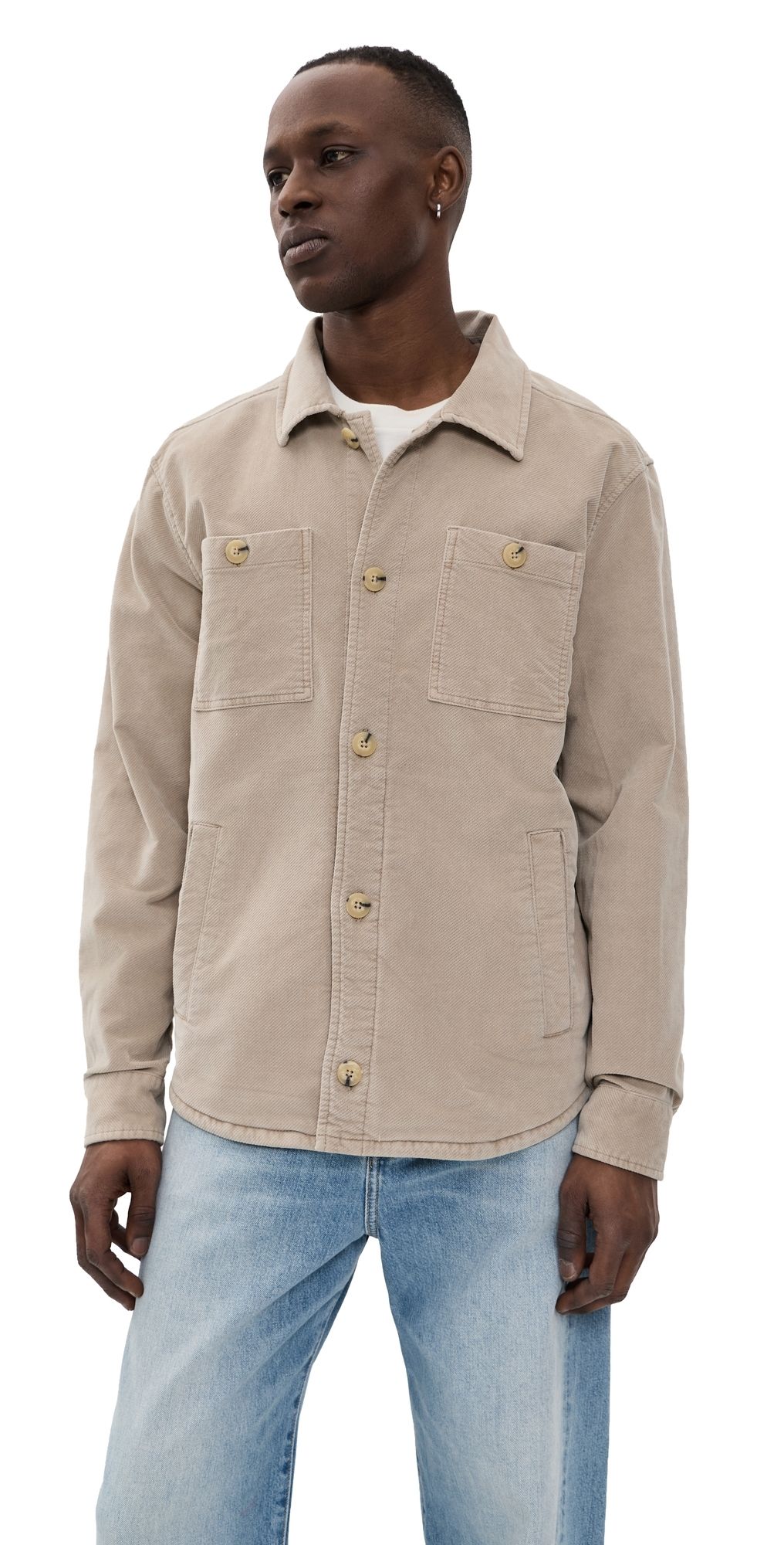 Marine Layer Max Moleskin Jacket Taupe XL