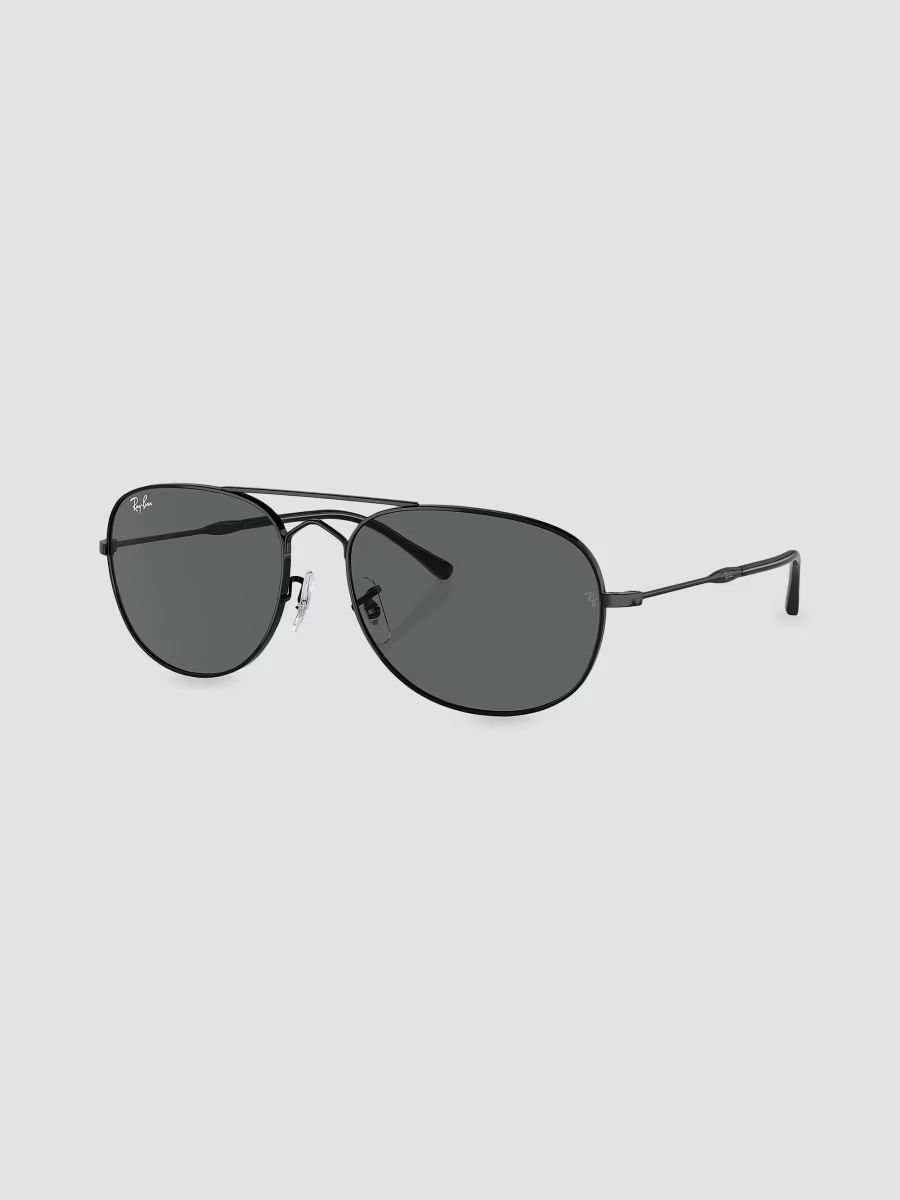 Ray-Ban Men's RB3735 60MM Bain Bridge Pillow Sunglasses - Black Dark Grey