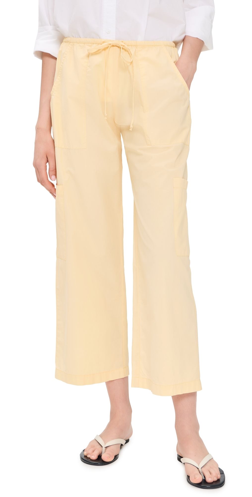 DONNI. The Pop Drawstring Cargo Pants Butter M