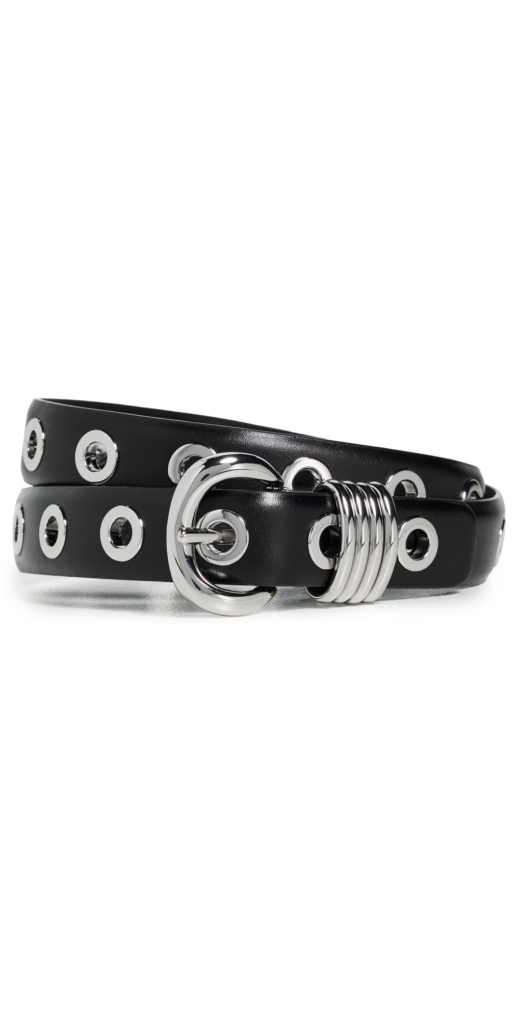 Madewell Metal Eyelet Belt Black XS