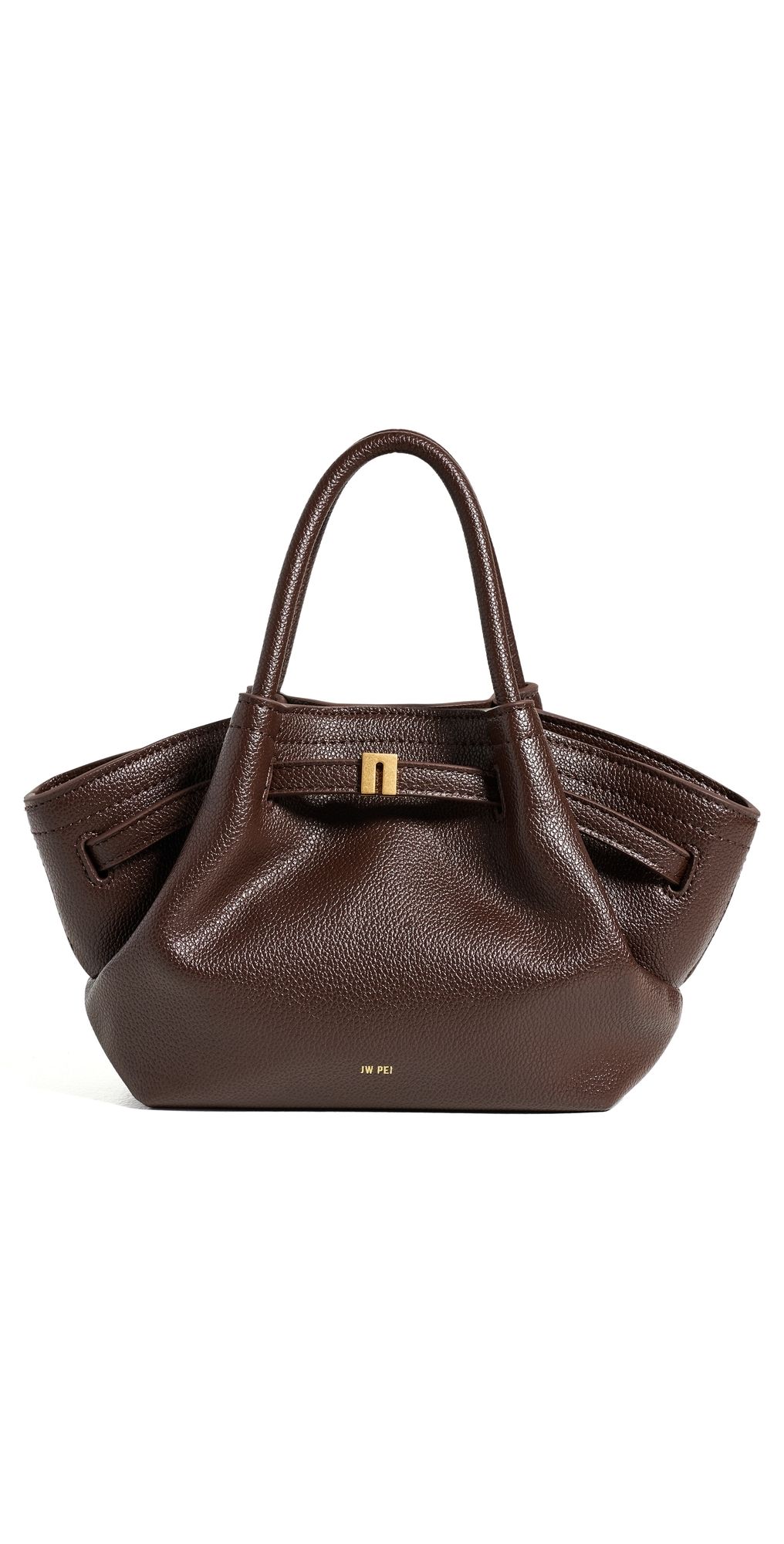 JW PEI Hana Mini Tote Bag Dark Brown One Size