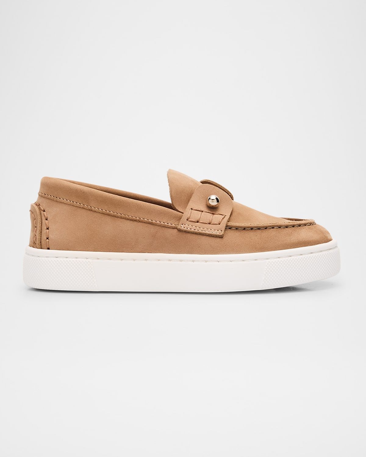 Boy & apos;s Chambelikid Nubuck Leather Boat Shoes, Toddler/Kids