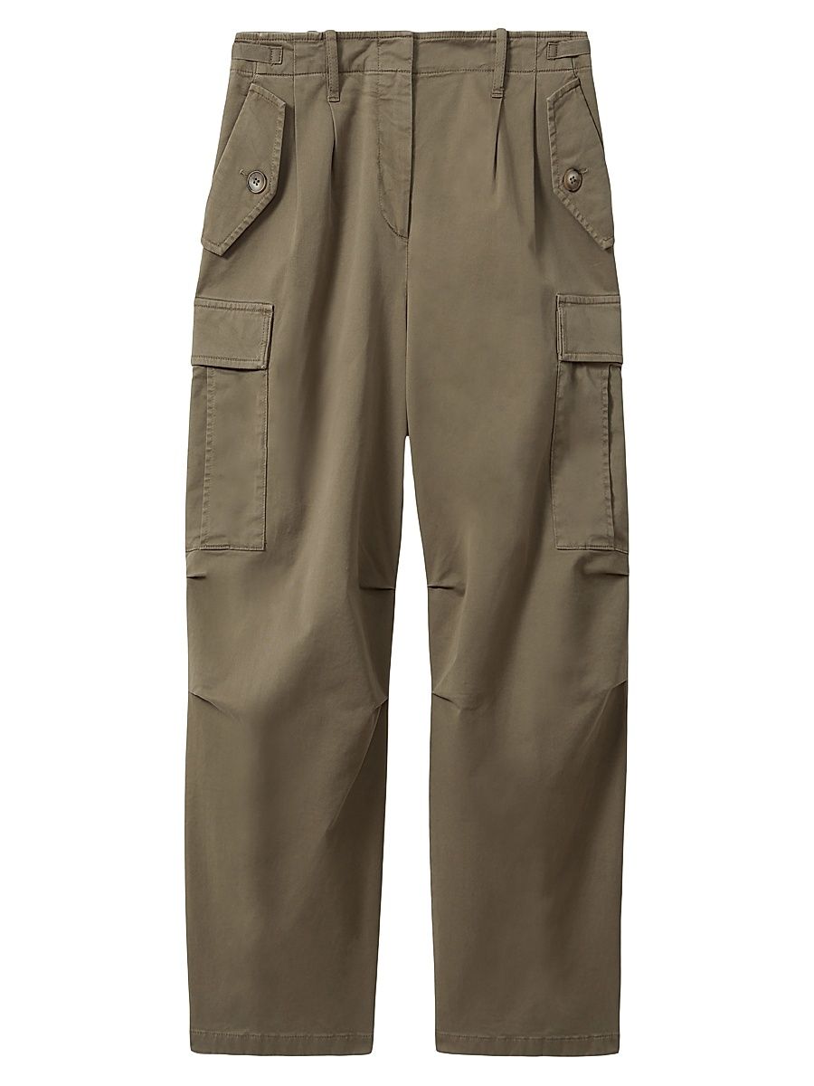 Women's Indie Straight-Leg Cargo Pants - Khaki - Size 4