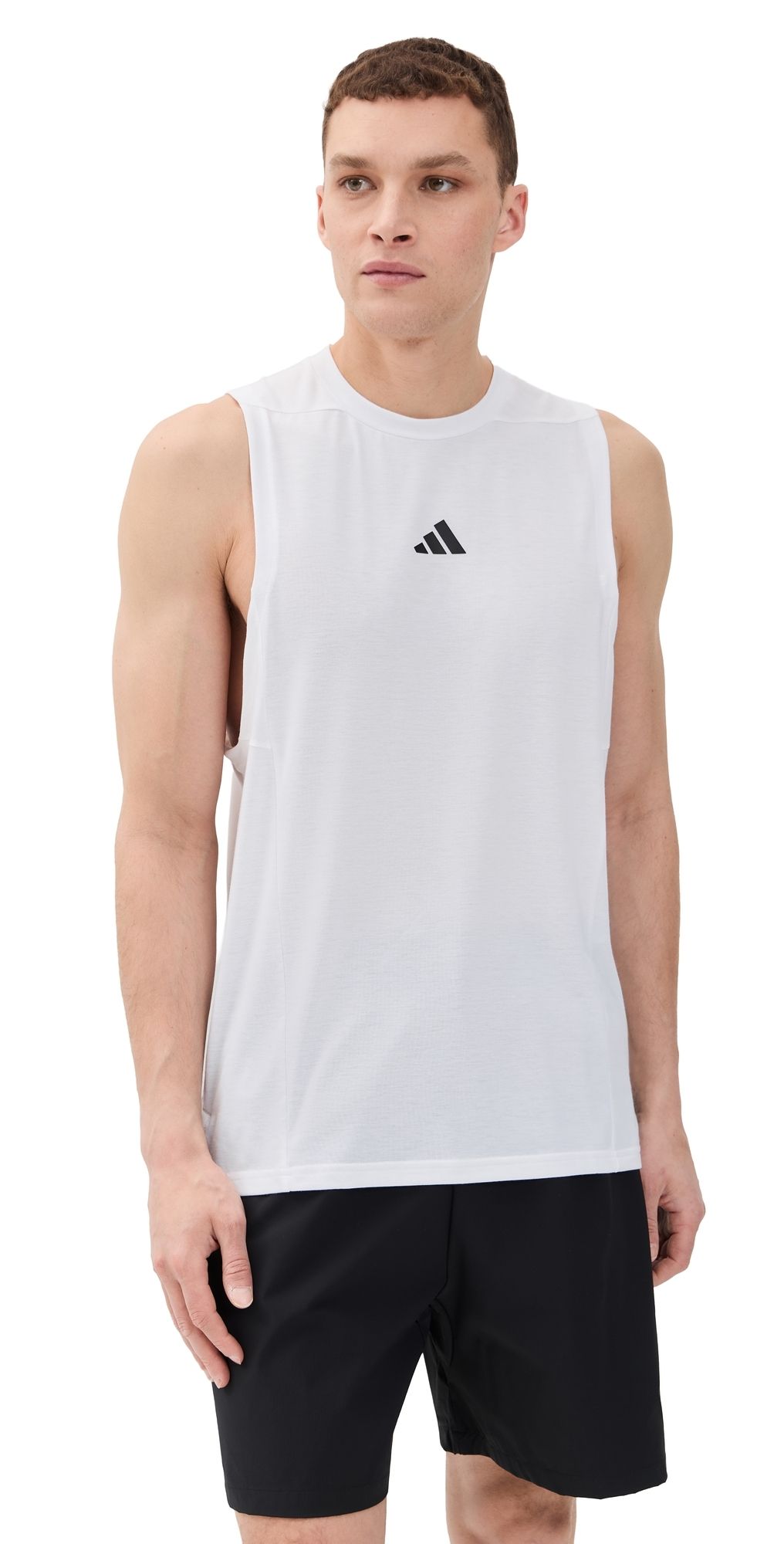 adidas D4T Workout Tank White XS
