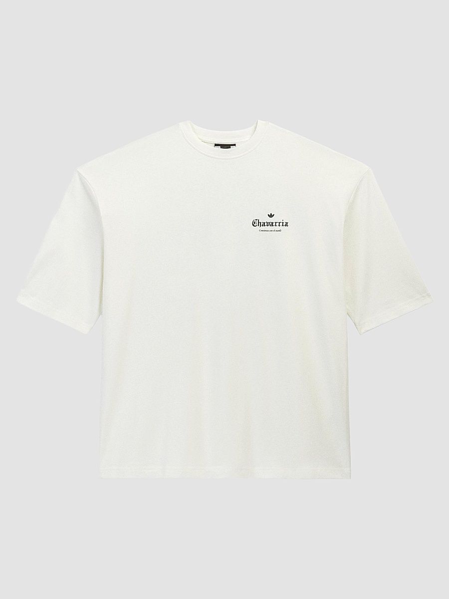 Men's adidas x Willy Chavarria Mexico Cotton T-Shirt - Off White - Size XXL