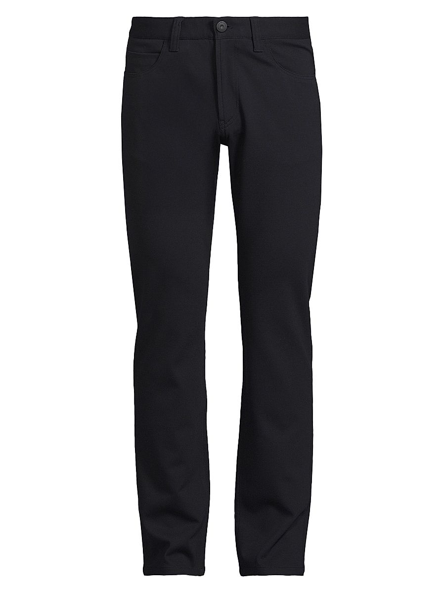 Men's Five-Pocket Twill Pants - Navy - Size 36